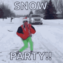 My Snow Dance Snow Party GIF - My Snow Dance Snow Party Snow GIFs