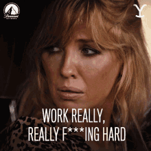 Work Really Really Fucking Hard Beth Dutton GIF - Work Really Really Fucking Hard Beth Dutton Kelly Reilly GIFs