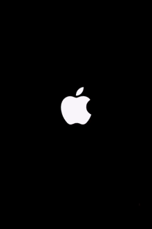 apple logos glitch demon
