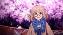 anime kyoukai no kanata petals cute anime kyoukai no kanata petals cute