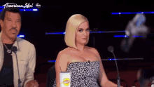 not impressed katy perry american idol stare blank stare