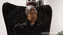 Stay Centered Amanda Seales GIF - Stay Centered Amanda Seales Meditate With Me GIFs
