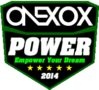 Onexox Onexox Power Sticker - Onexox Onexox Power Bkbx Stickers