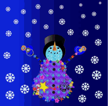 Snowman Gif GIF - Snowman Gif Neon GIFs