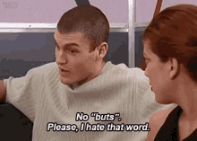 Beverly Hills 90210 GIF - Beverly Hills 90210 No Buts GIFs