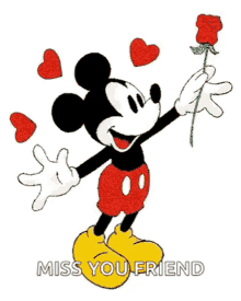 Mickey Mouse GIF - Mickey Mouse Rose GIFs
