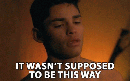 We are not supposed to. No no that wasn t a question. way not.