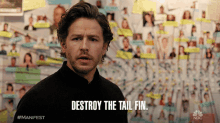 Destroy The Tail Fin Ben Stone GIF - Destroy The Tail Fin Ben Stone Josh Dallas GIFs