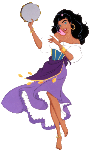 Esmeralda Gypsy Sticker Esmeralda Gypsy Disney Discover Share Gifs