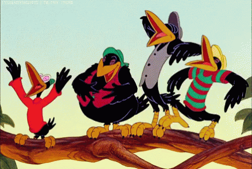 Laughing Crows Old Cartoons GIF - Laughing Crows Old Cartoons - Discover &amp;  Share GIFs