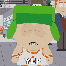 Yep Kyle Broflovski GIF - Yep Kyle Broflovski South Park GIFs