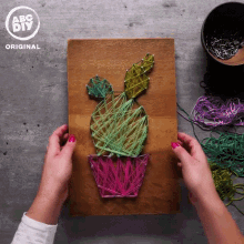 string art art finished product cactus abc diy string art art finished product cactus abc diy