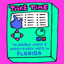 Every Vote In Florida Take Time GIF - Every Vote In Florida Take Time Take Time To Double Check GIFs