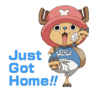 Just Got Home One Piece GIF - Just Got Home One Piece Anime GIFs
