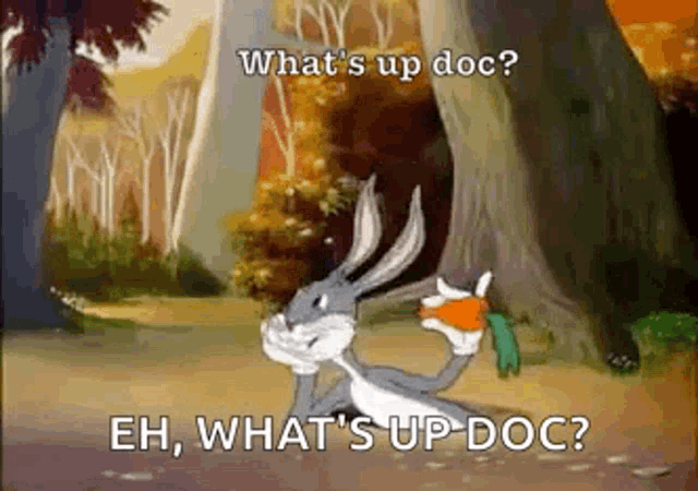 Whats Up Doc Bugs Bunny GIF - Whats Up Doc Bugs Bunny Rabbit GIFs
