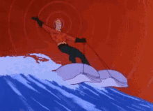 Aquaman Surf GIF - Aquaman Aqua Surf GIFs