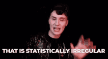 Dan Howell Statistics GIF - Dan Howell Statistics Irregular GIFs