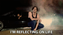 Im Reflecting On Life Ghost GIF - Im Reflecting On Life Ghost Jack Harlow GIFs