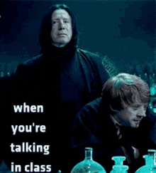 when youre talking in class harry potter deep fake