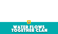 Water Flows Together Clan Navamojis Sticker - Water Flows Together Clan Navamojis Stickers