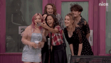 selfie squad smile pose group shot selfie squad smile pose group shot