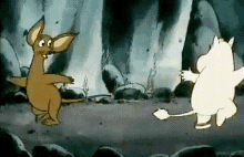 Moomin Panic GIF - Moomin Panic GIFs