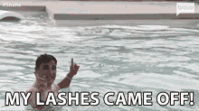 Wtf Oh My God GIF - Wtf Oh My God My Lashes Came Off GIFs