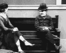 Chaplin Flirting GIF - Chaplin Flirting Hat GIFs