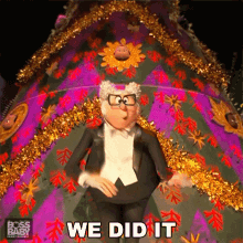 We Did It Dr Erwin Armstrong GIF - We Did It Dr Erwin Armstrong The Boss Baby Family Business GIFs