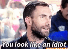 You Look Like An Idiot GIF - Adam Levine The Voice Idiot GIFs