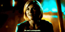 doctor who jodie whittaker unstoppable