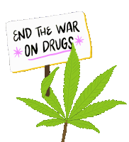 End The War On Drugs Pass Hr1 Sticker - End The War On Drugs Pass Hr1 War On Drugs Stickers