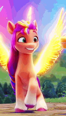 Sunny Starscout Thelysea GIF - Sunny Starscout Thelysea Wings GIFs
