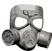 Personal Fears Gas Mask Sticker - Personal Fears Fears Gas Mask Stickers