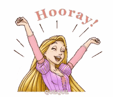 Hooray Happy GIF - Hooray Happy Rapunzel GIFs