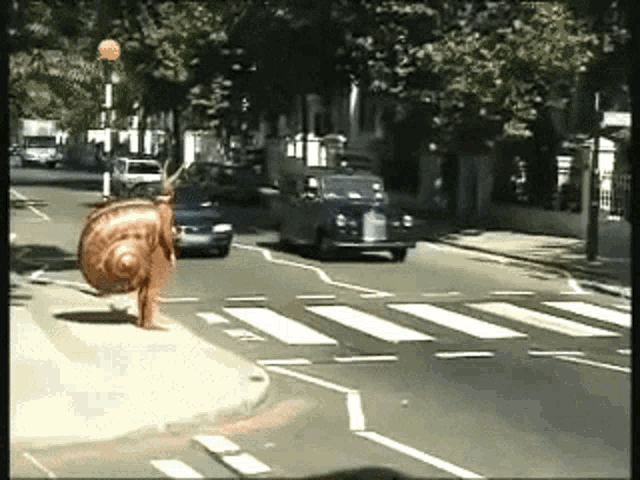 Trigger Happy Tv Snail GIF - Trigger Happy Tv Snail Snail Costume GIFs