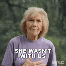 She Wasnt With Us Judy Watson GIF - She Wasnt With Us Judy Watson Tiger King2 GIFs