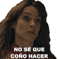 No Se Que Cono Hacer Barbara Vazquez Sticker - No Se Que Cono Hacer Barbara Vazquez Express Stickers