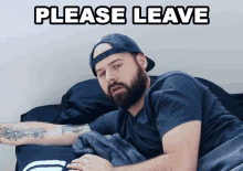 Please Leave Jared Dines GIF - Please Leave Jared Dines Please Go GIFs