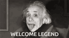 Einstein Welcomelegend GIF - Einstein Welcomelegend Houseoflegends GIFs