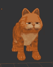 Garfield Implodes GIF - Garfield Implodes Dry GIFs