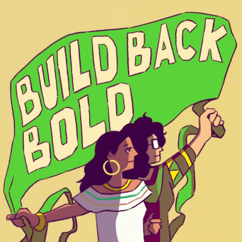 Build Back Bold Women GIF - Build Back Bold Women Poc GIFs