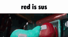 Red Is Sus GIF - Red Is Sus GIFs