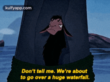 Don'T Tell Me. We'Re Aboutto Go Over A Huge Waterfall..Gif GIF - Don'T Tell Me. We'Re Aboutto Go Over A Huge Waterfall. I Remember-this-scene-at-the-beginning-of-every-vhs-i-owned The Emperor'S-new-groove GIFs