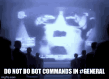no bot commands no bot commands in general discord meme discord mod meme