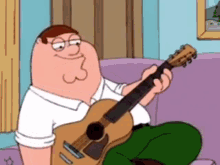 Peter Griffin Peter Guitar GIF - Peter Griffin Peter Guitar Peter Griffin Guitar GIFs