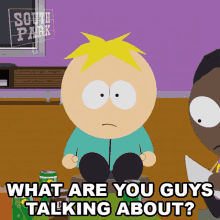 What Are You Guys Talking About Butters Stotch GIF - What Are You Guys Talking About Butters Stotch South Park GIFs