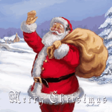 merry christmas santa claus the greetings
