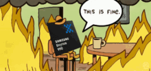 This Is Fine Exynos GIF - This Is Fine Exynos Exynos990 GIFs