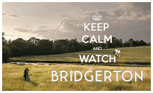 bridgerton keep calm watch rege jean page phoebe dynevor